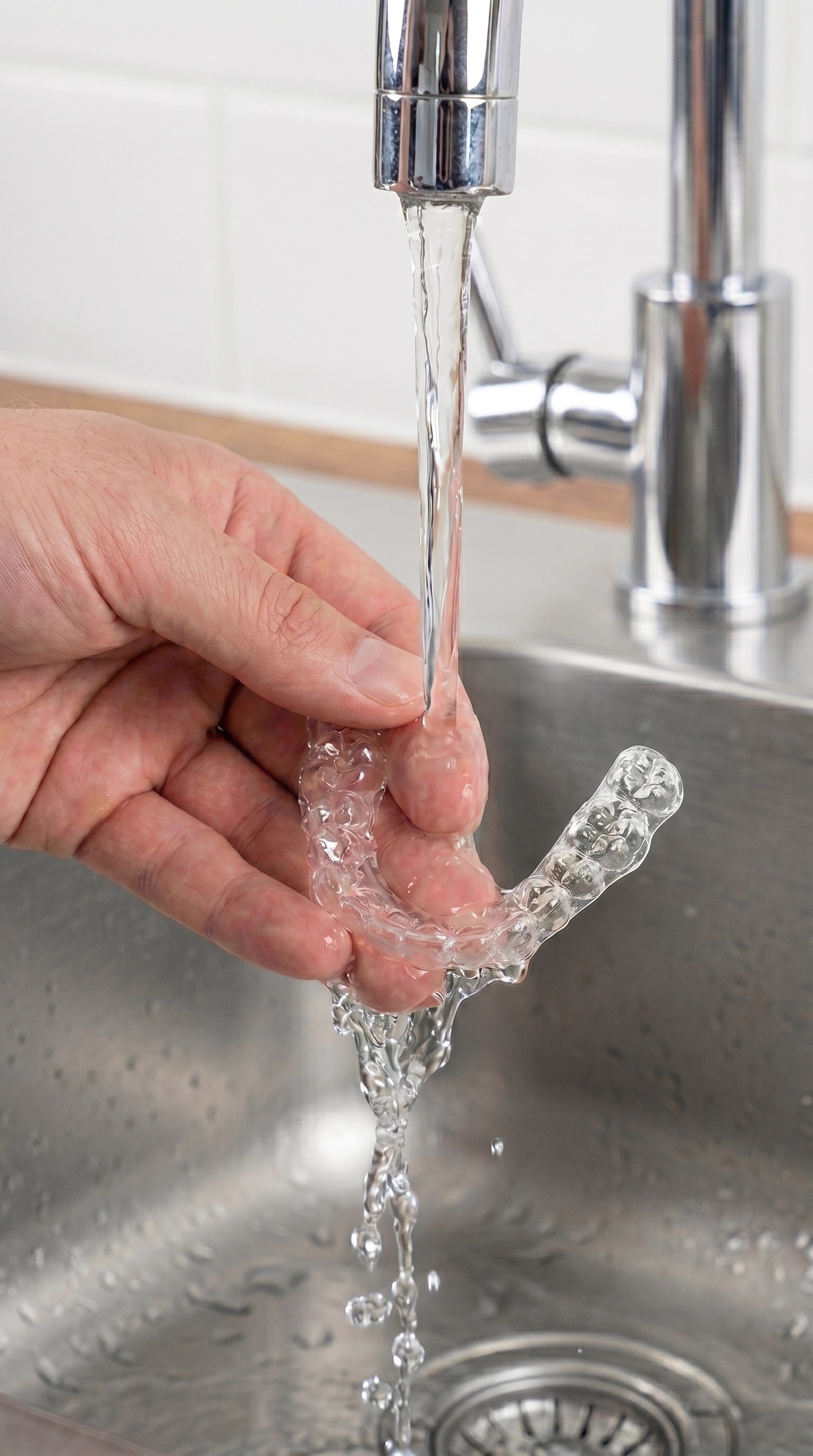 Step 3 — rinse after soaking